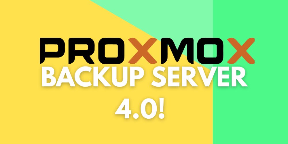 ProxMox Backup Server 4.0 Inovasi