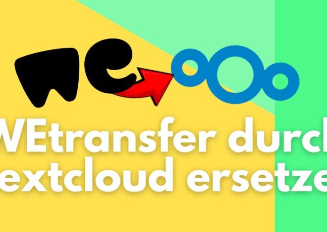 Ganti wetransfer dengan NextCloud untuk pertukaran file