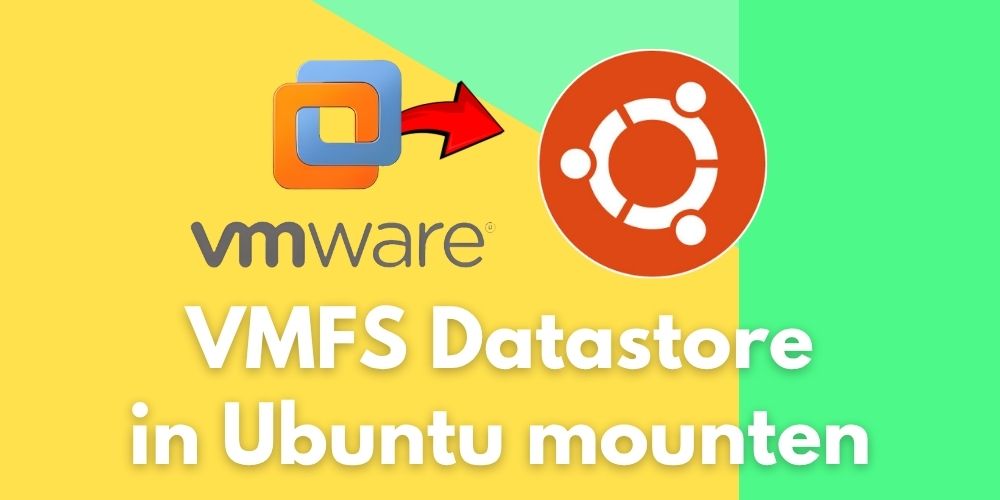 Pasang penyimpanan data VMware ESXi VMFS dengan sistem Ubuntu Live – pemulihan data tanpa instalasi