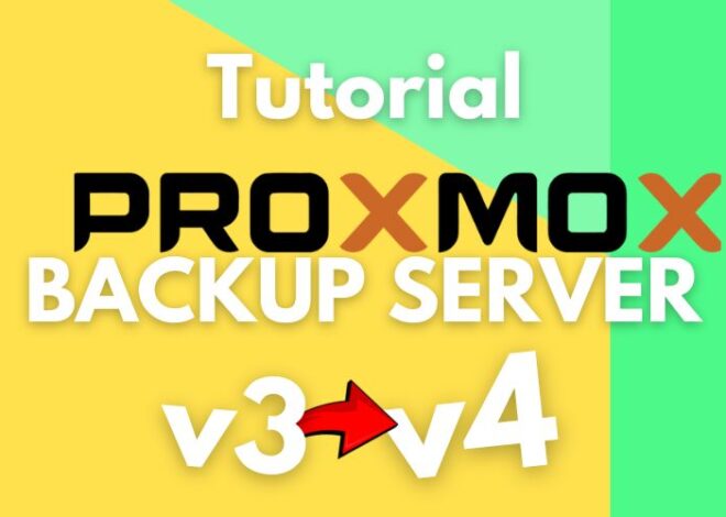 Server Cadangan Proxmox: Pembaruan dari v3 ke v4 – Petunjuk