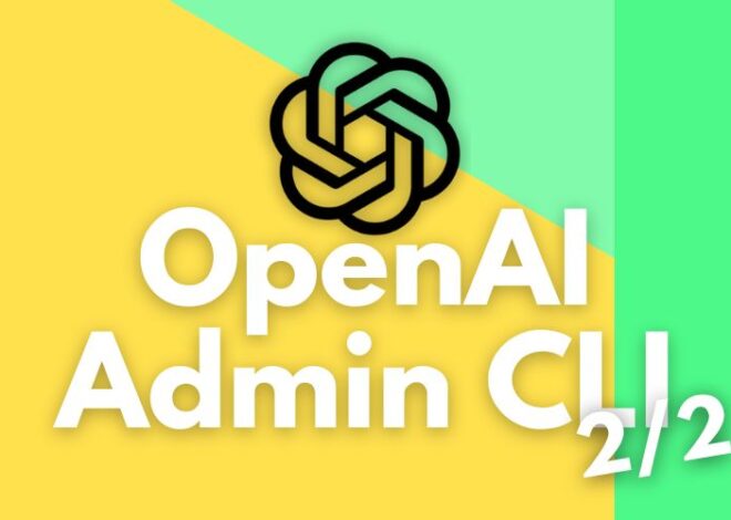 Bagian 2: OpenAI Admin CLI: Keamanan, pengendalian biaya, dan otomatisasi untuk admin perusahaan