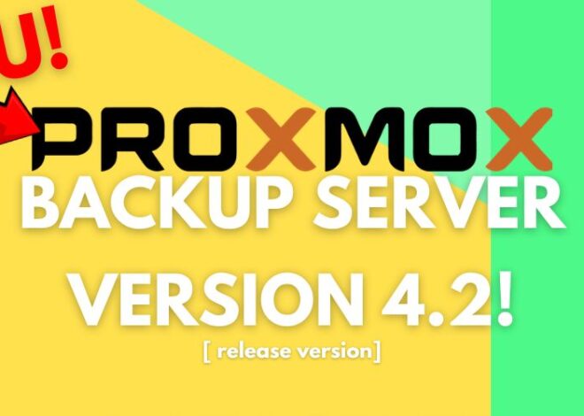 Proxmox Backup Server 4.2 dirilis: Fitur & Perubahan